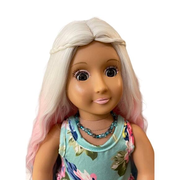 OOAK "Claire" Custom Our Generation Doll 18in doll like American Girl - Picture 3 of 4